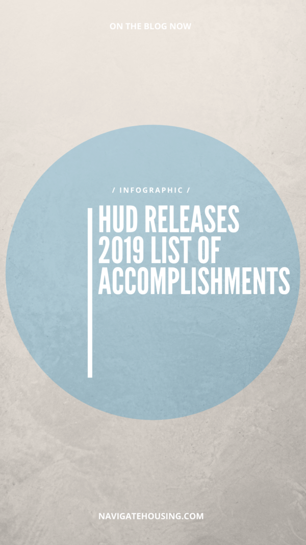 HUD releases 2019 list of accomplishments