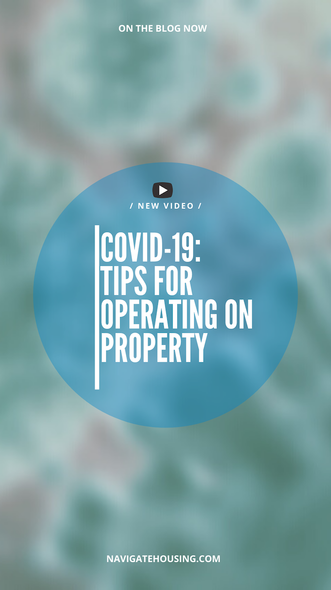 COVID-19 | Tips for Operating on Property