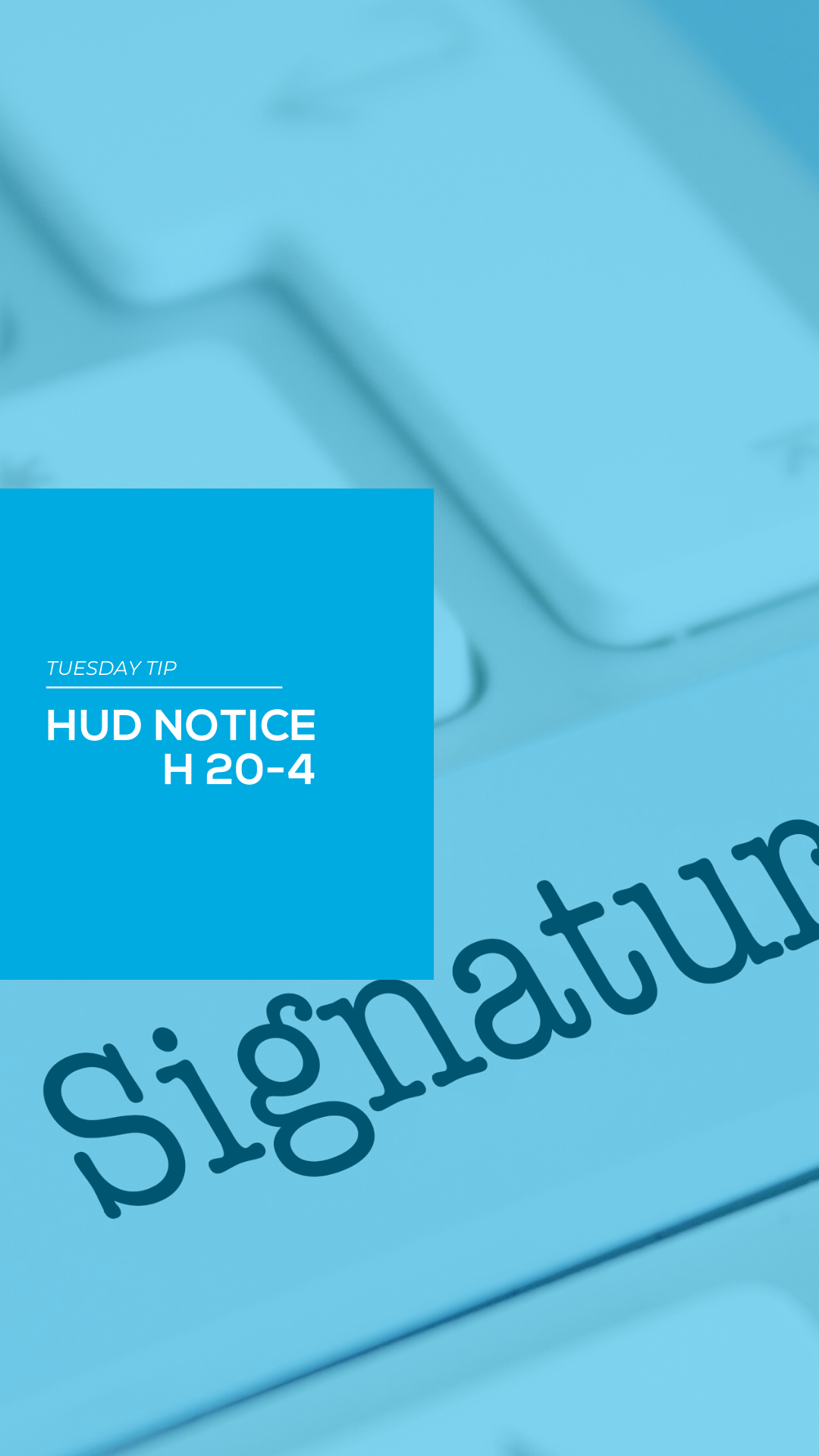 HUD Notice H 20-4