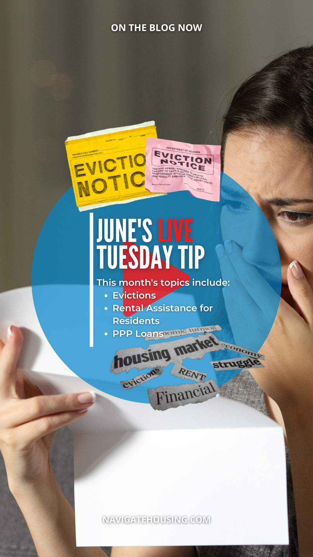 June Live Tuesday Tip: Evictions and Rental Assistance