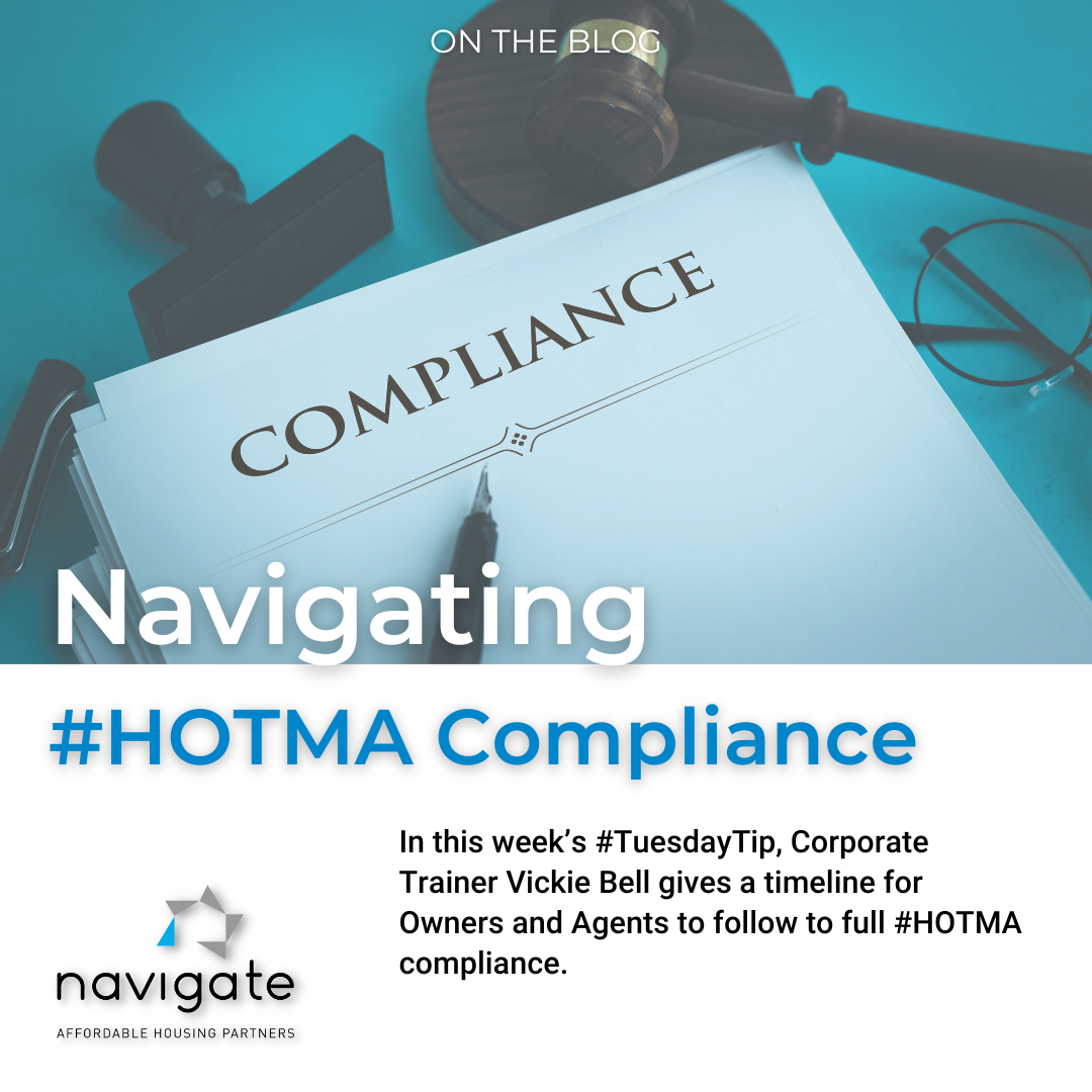 How to Navigate your way to full #HOTMA compliance.