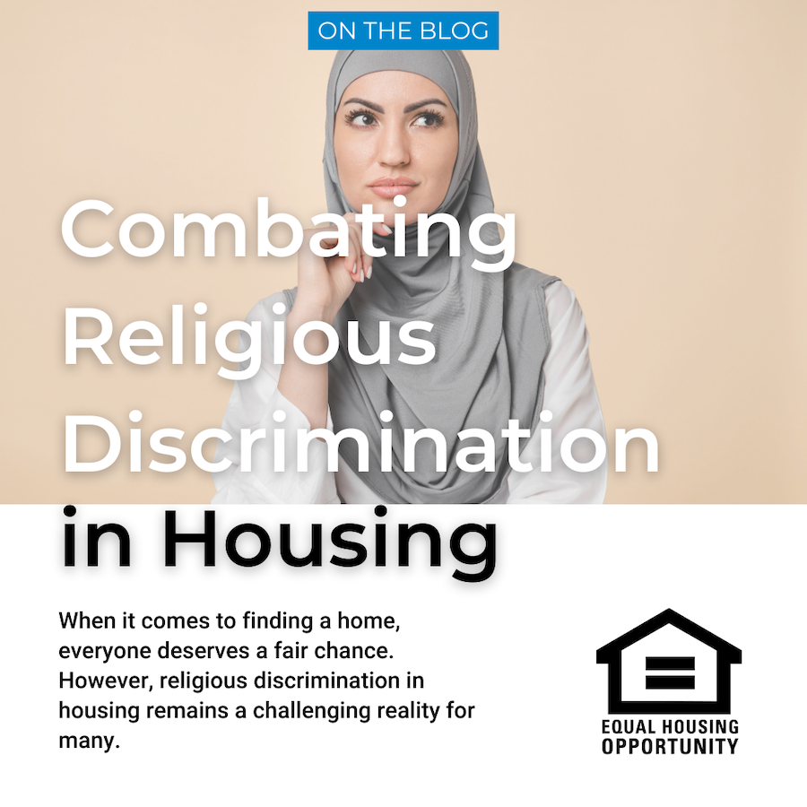 knowing more, section 8, fair housing, resident rights and responsibilities, section 8 resident, religious discrimination