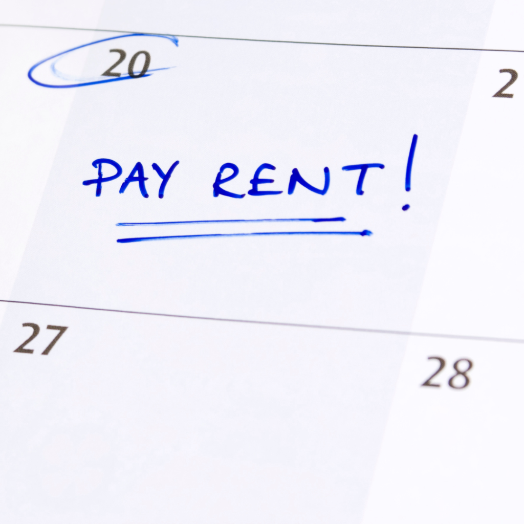 Address Late Rent on Property