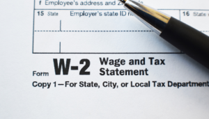 Image of W-2 and discusses the New $6000 Tax Deduction available for seniors. 