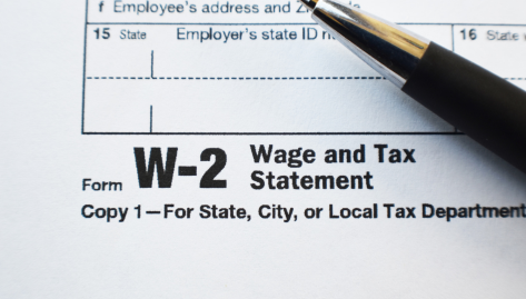 Image of W-2 and discusses the New $6000 Tax Deduction available for seniors.