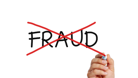 Understanding and Preventing Fraud on property. Fraud displayed with red X crossed through it.
